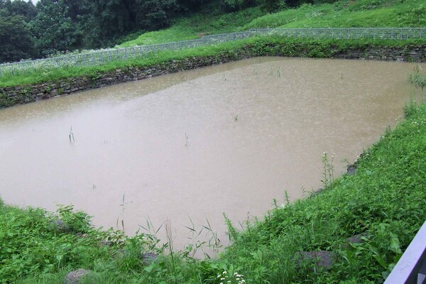 ▲ 이성산성 저수지