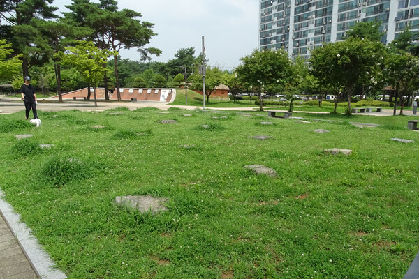 ▲풍납토성 건물지