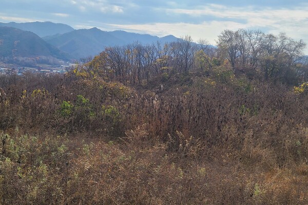 ▲ 칠중성의 한 시설이 있던 곳