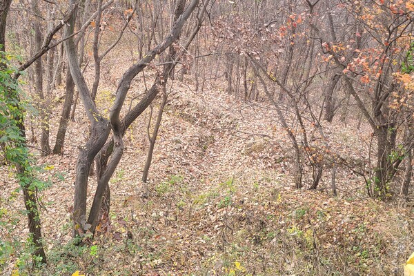 ▲ 성돌을 이용한 군사 시설