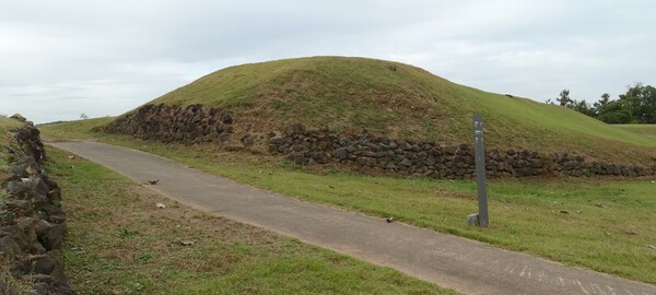 ▲은대리성 서쪽 성문지