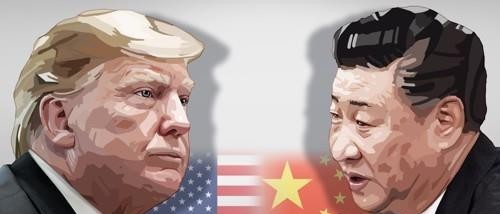 ▲세계 1, 2위 경제 대국인 미국과 중국이 서로 34%의 고율 관세를 주고받기식으로 예고함에 따라 트럼프발 무역전쟁이 전 세계에 미칠 파장에 대한 우려가 커지고 있다. 연합뉴스