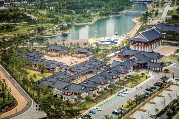 ▲경원재 전경. 인천경제청