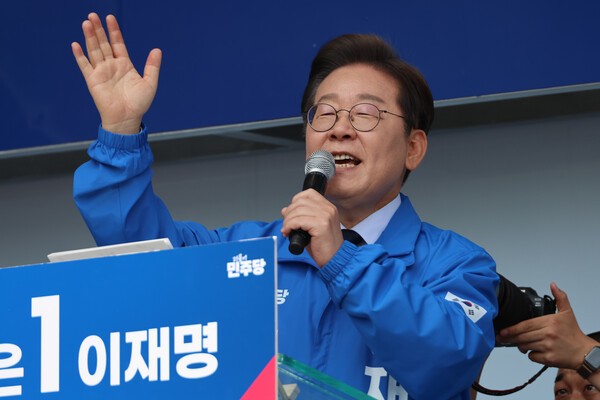 ▲이재명 더불어민주당 대선 후보. 연합뉴스