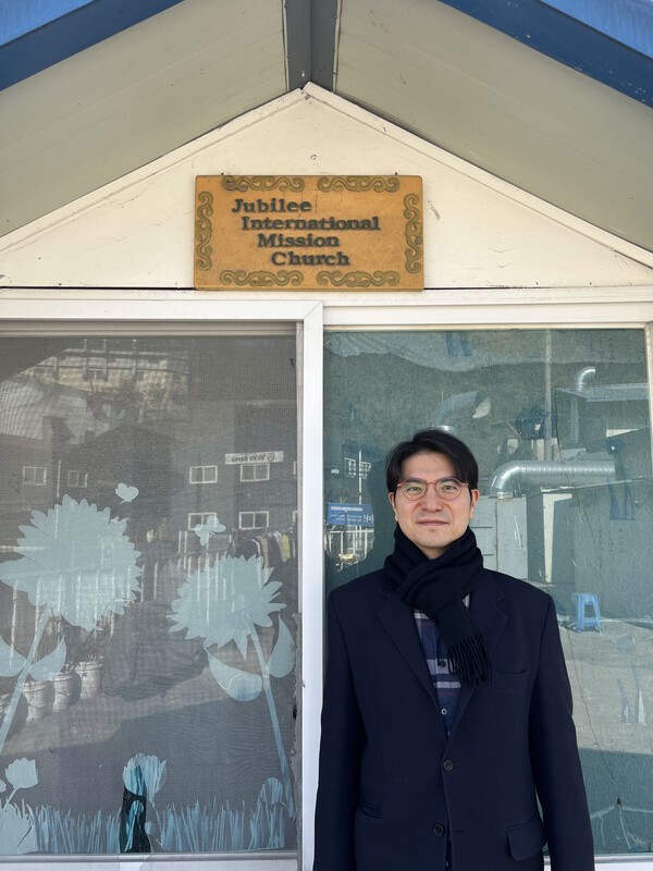 ▲황호상 선교사. 이랜드재단