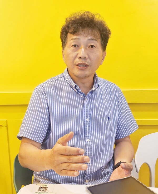 ▲경기자립지원센터 내비두 김재훈 대표. 김다원 기자