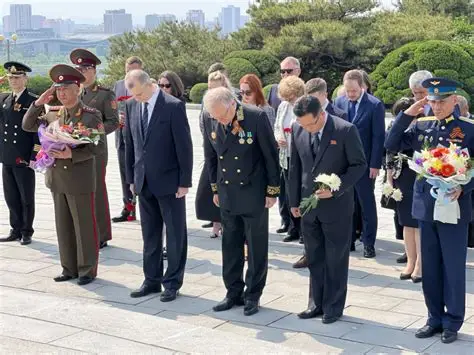 ▲북한의 거짓 주정하는 2024년도 7‧27 전승절 기념행사