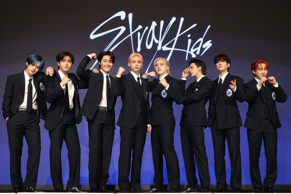 ▲ 그룹 스트레이 키즈. 연합뉴스