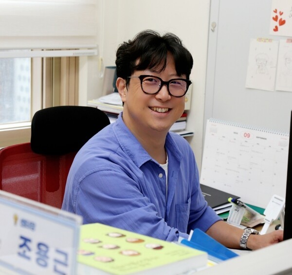 ▲조용근 서울지역교육복지센터협의회 회장(광진교육복지센터장). [이영일 기자]