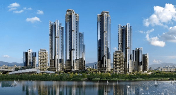 ▲압구정2구역 조감도