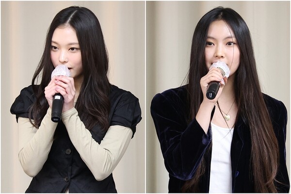 ▲ 뉴진스 해린·혜인. 연합뉴스