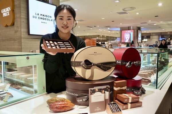 ▲라 메종 뒤 쇼콜라 팝업스토어. 롯데백화점 제공