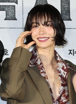 ▲배우 나나가 지난 6월 17일 서울 광진구 롯데시네마 건대입구점에서 열린 영화 '전지적 독자 시점' 제작보고회에서 포즈를 취하고 있다. 연합뉴스