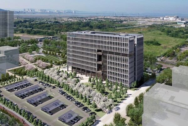 ▲K바이오랩허브 모습. 인천경제자유구역청