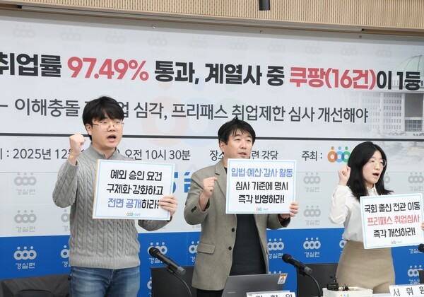 국회 공직자, 퇴직 후 제일 많이 가는 기업은? '<b>쿠팡</b>'···"그 다음은 L...