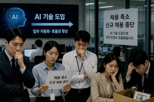 "채용 줄고 업무는 늘었다"...직장인 절반 AI 도입 체감
