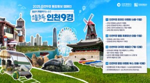 인천시, 체험형 관광 캠페인 '오늘 문득 인천 9경’ 본격 추진