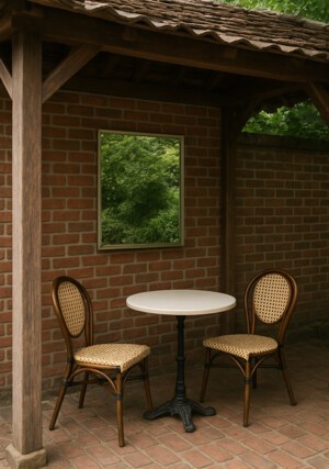 내 맘의 '유리 액자', 조지어천(照之於天) 하다