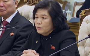 北최선희 "G7 비핵화 성명 규탄배격…핵보유 충실할 것"