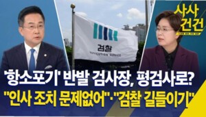 검사장을 평검사로 강등시키는 이유?