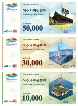 여수사랑상품권 '부정유통 일제단속' 실시